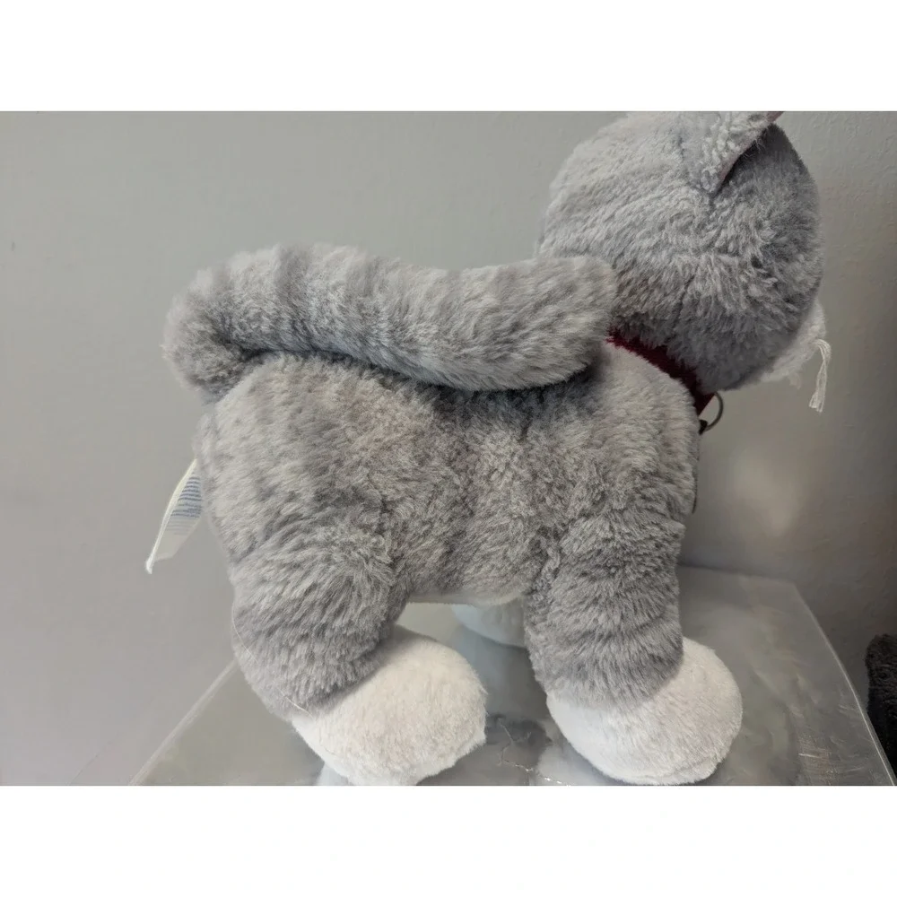 Build-A-Bear Workshop Promise Pets Grey &‎ White Cat Plush Heterochromia Eyes